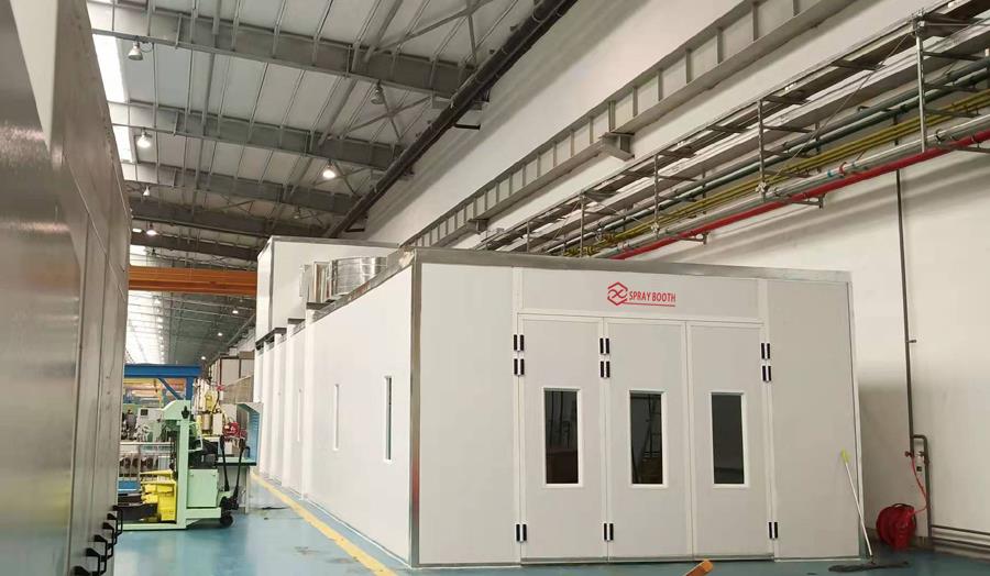 Розпилювач для залізничних вагонів Spray Booth for Railway Carriages